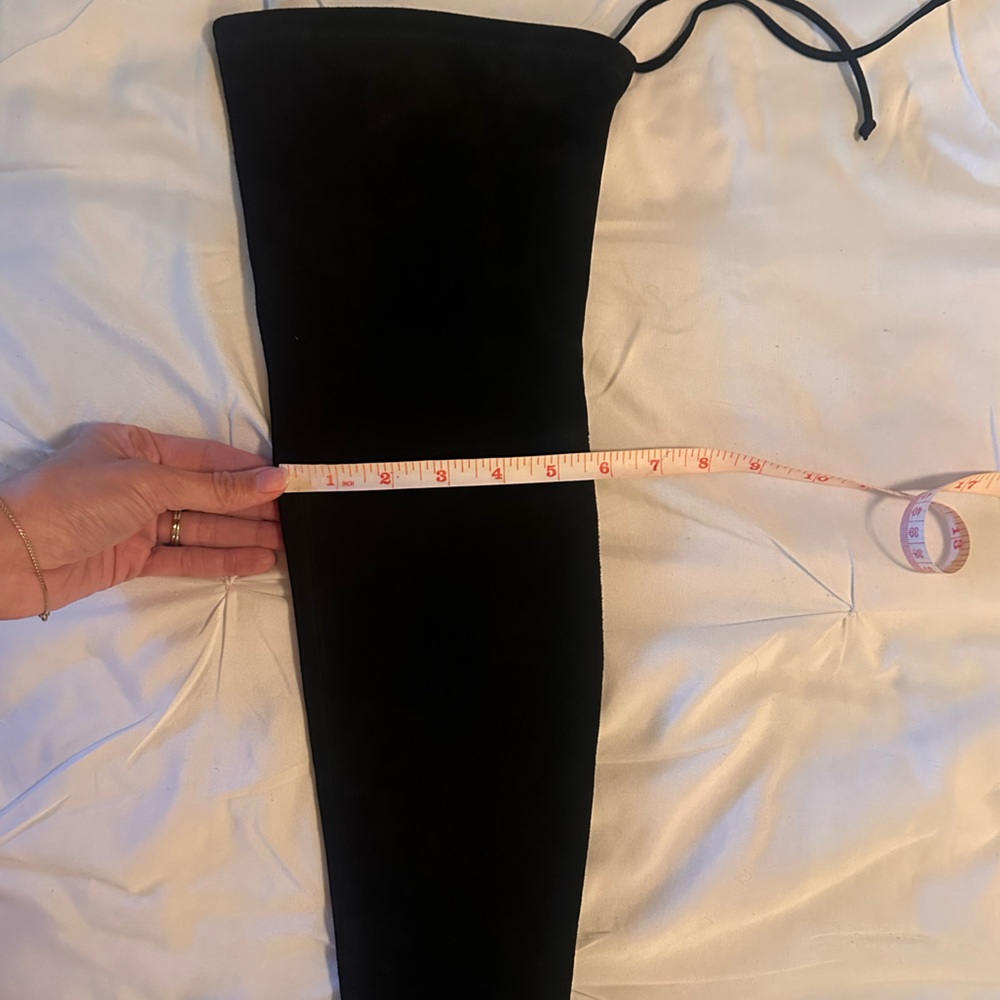 Stuart Weitzman Highland Suede Over-The-Knee Boots - Picture 9 of 11